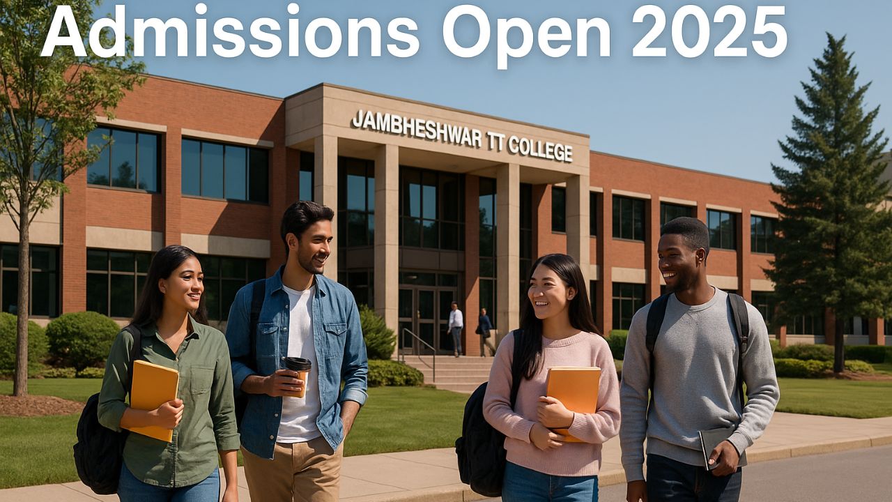 Admissions Open 2025 at Jambheshwar TT College